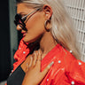 Totally Buggin' Hoop Earrings In Gold Image - 1