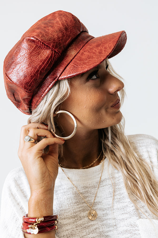 Please And Thanks Hoop Earrings In Gold Image - 2