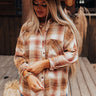 Going With The Season Plaid Top Image - 1