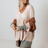 Path To Love Babydoll Top In Cream Image - 1