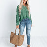 Sunny Saturday Shift Top In Green Image - 1