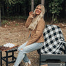 Ski Time Reversible Jacket In Iced Mocha Image - 1