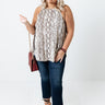 Deepest Desires Snake Print Tank Curves Image - 1