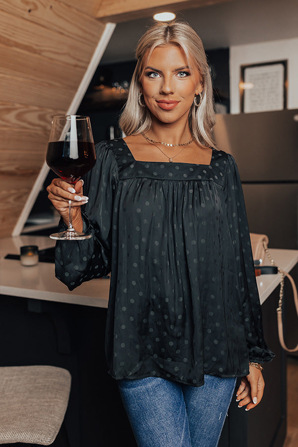 Link Up Shift Top In Black Image - 2