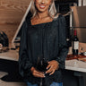 Link Up Shift Top In Black Image - 1