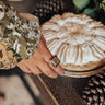 Buried Treasure Druzy Ring In Purple Image - 1