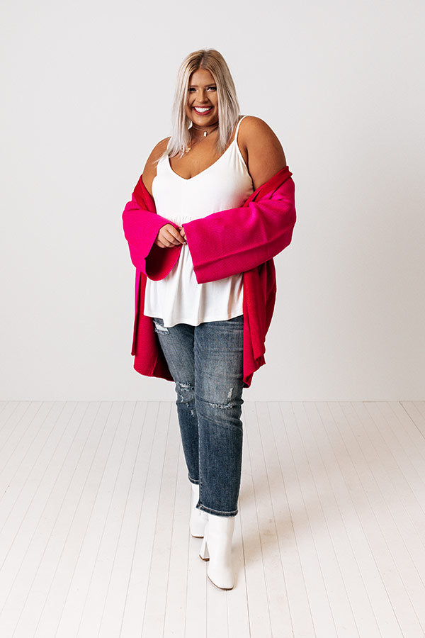 Make Your Debut Babydoll Top In White Curves