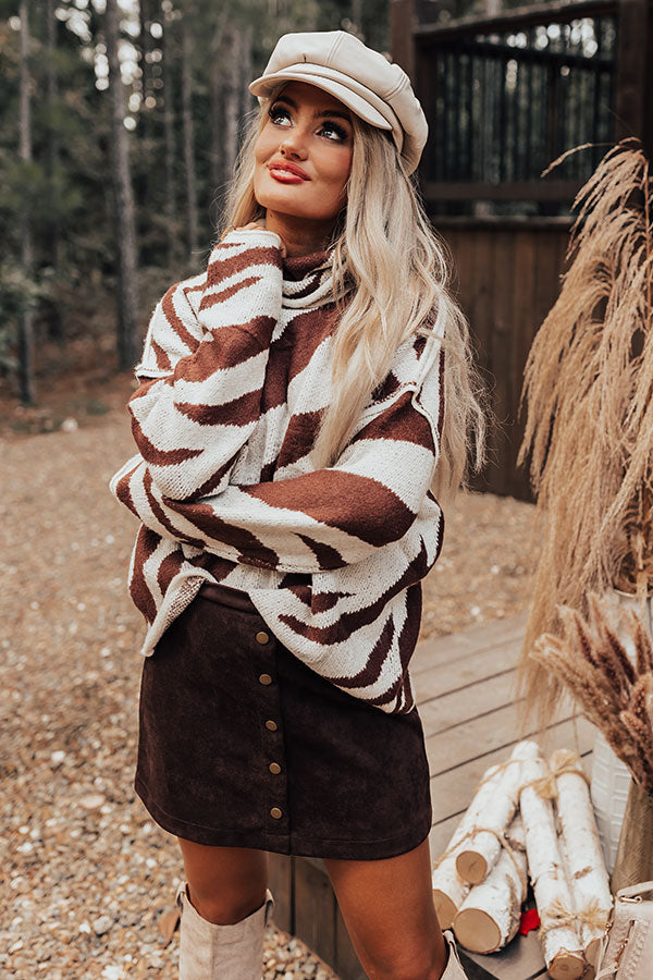 Get A Clue Knit Sweater Image - 1