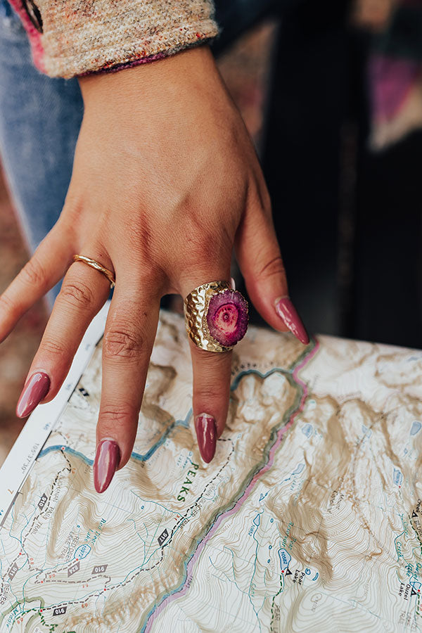 High Maintenance Druzy Ring Image - 2