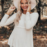 Ready To Roll Babydoll Top In Cream Image - 1