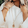 Say Something Sweet Semi Precious Necklace Image - 1