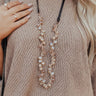 View From Versailles Necklace In Champagne Image - 1