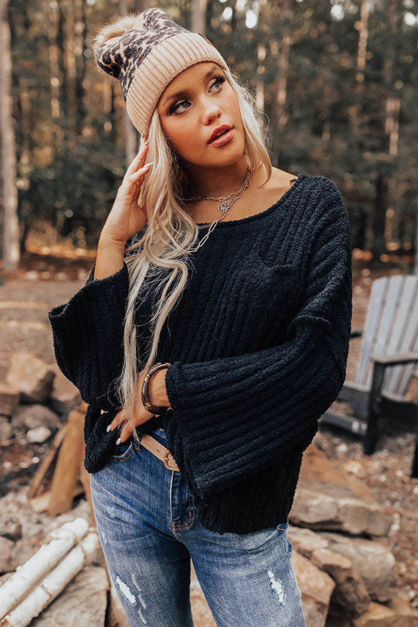 Peacekeeper Shift Sweater In Black Image - 2
