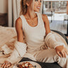 Saturday Dreams Knit Top In Cream Image - 1