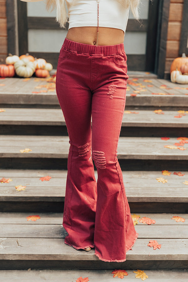 The Phee High Waist Flares