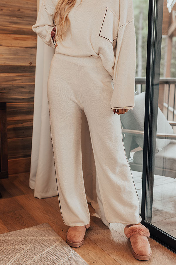 Morning Java Knit Pants Image - 2