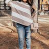 Warmest Winter Striped Sweater Curves Image - 1