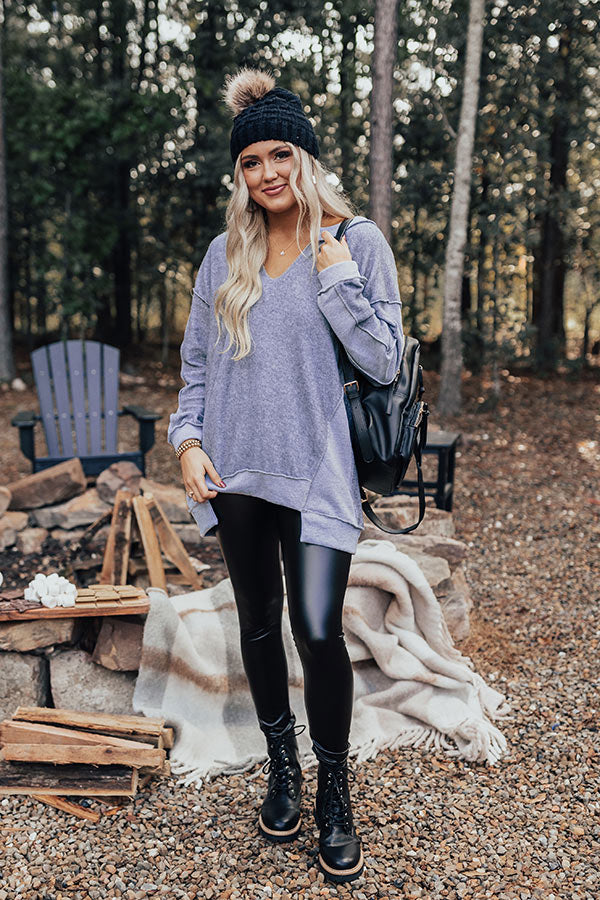 Sundown Chill Sweatshirt In Grey