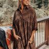 Style Leader Babydoll Top In Brown Image - 1