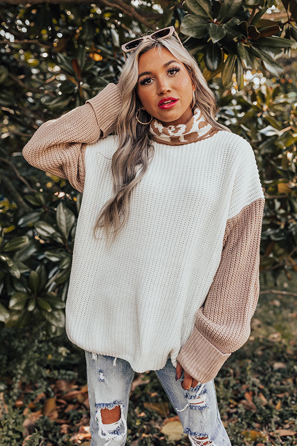 Upper East Side Views Knit Sweater Image - 1