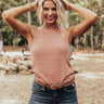 Happy Photos Knit Top In Rust Image - 1