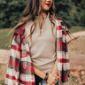 Happy Photos Knit Top In Light Taupe Image - 1