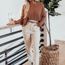 Frozen Frappe Sweater In Rust Image - 1