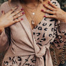 Love Buzz Layered Necklace In Clear Image - 1