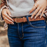 Impressive Touch Belt In Camel Image - 1