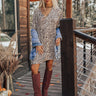 The Montana Leopard Shift Dress Image - 1