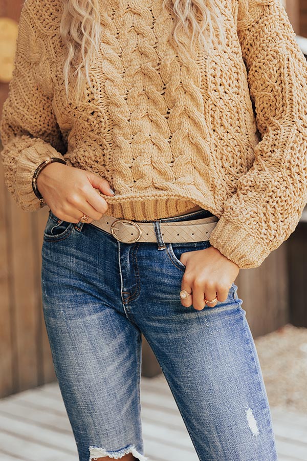 Grace And Bliss Belt In Birch