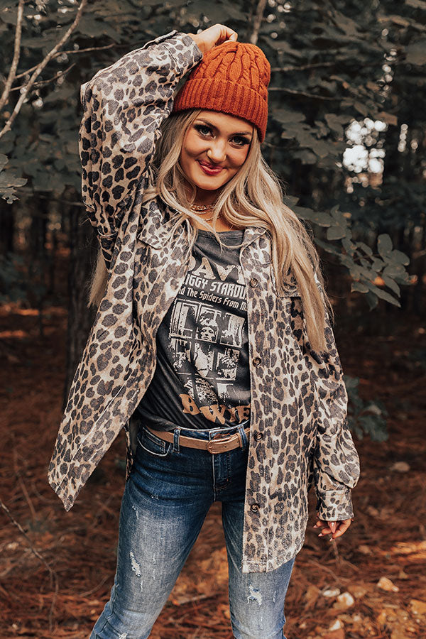 Say Less Leopard Jacket Image - 2