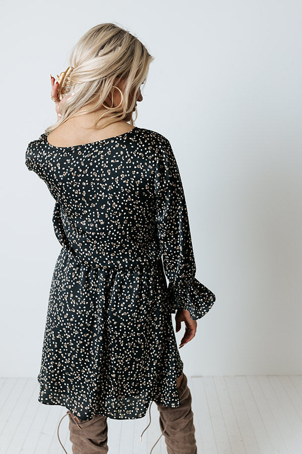 Rooftop Memories Polka Dot Dress Image - 4