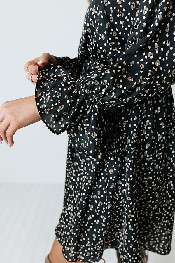 Rooftop Memories Polka Dot Dress Image - 3