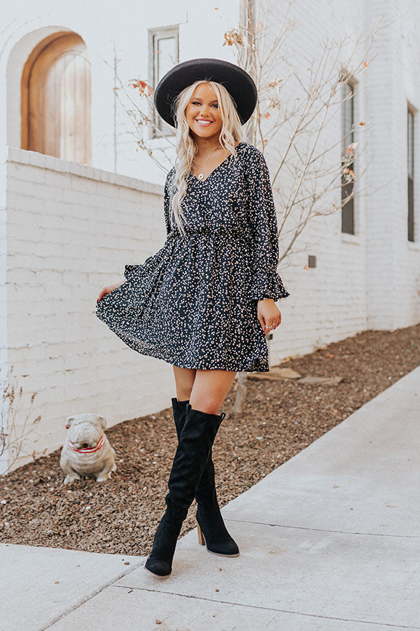 Rooftop Memories Polka Dot Dress Image - 2