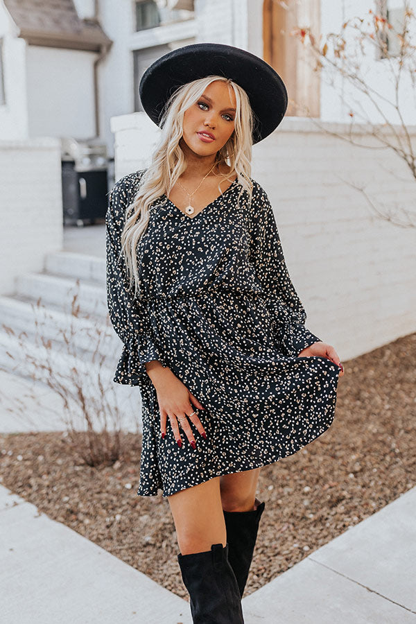 Rooftop Memories Polka Dot Dress Image - 1