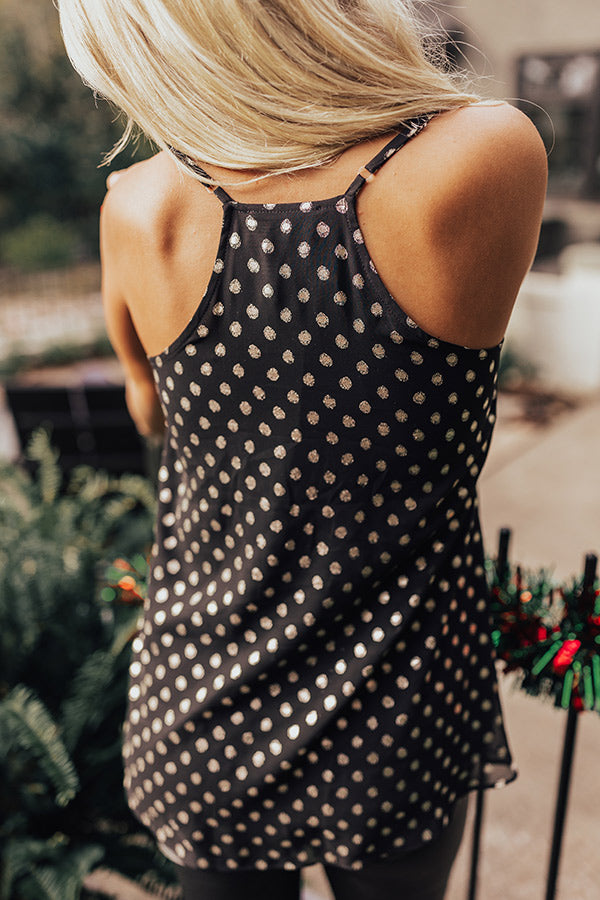 On The Blog Polka Dot Tank Image - 3