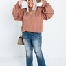The Winette Top in Rustic Rose Curves Image - 1