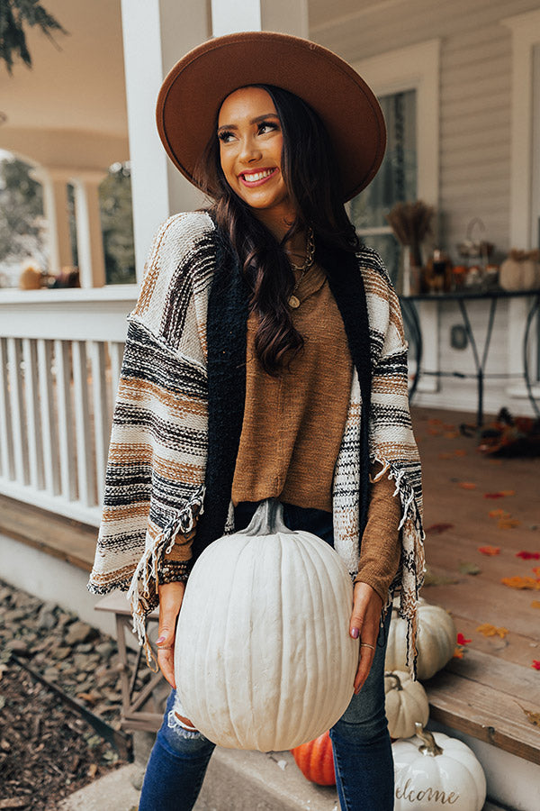 Show Love Knit Cardigan In Black