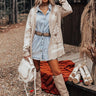 Soho Townhouse Knit Cardigan In Light Beige Image - 1