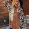 Spice Divine Shift Top In Brown Image - 1