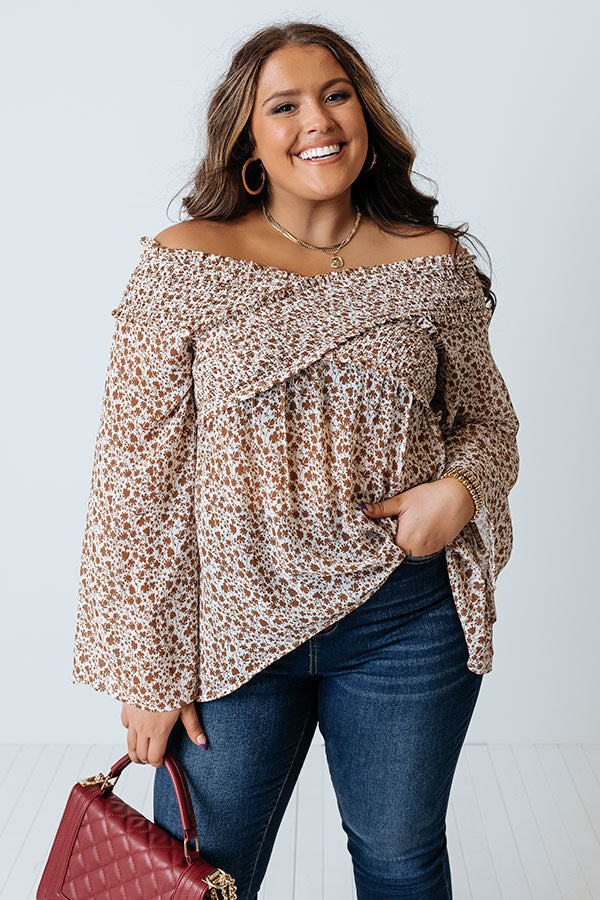 Dancing Under The Moonlight Smocked Top Curves Image - 1