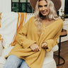 Autumn Affair Knit Sweater In Light Mustard Image - 1
