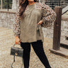 Spice Divine Shift Top In Sage Curves Image - 1