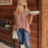 Thankful Babe Floral Shift Top Image - 1