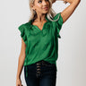 Ready To Achieve Shift Top In Green Image - 1