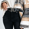 Not So Subtle Faux Leather Belt Image - 1