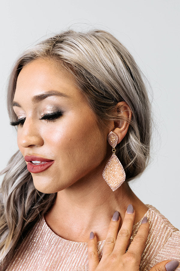 Just A Call Away Beaded Earrings