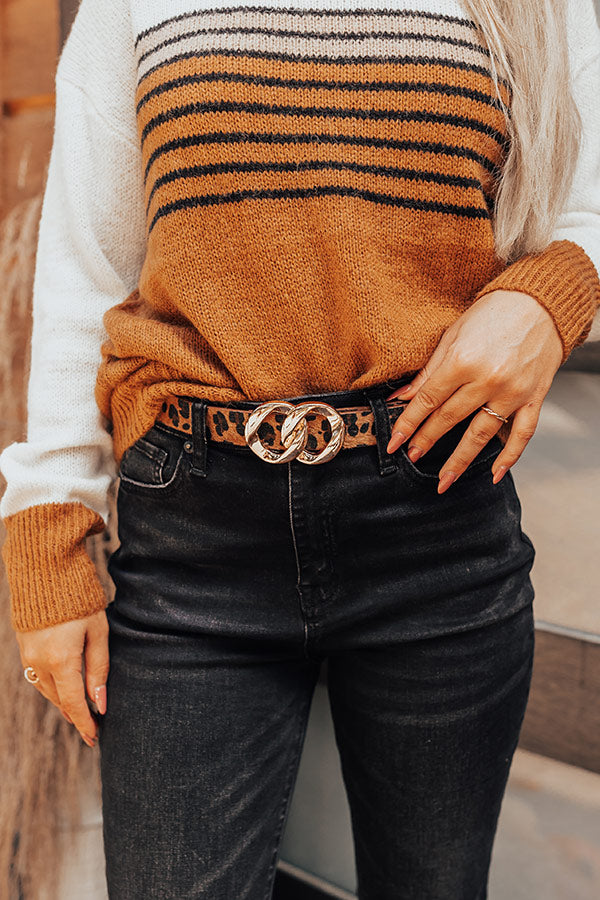 Flight Mode Leopard Belt