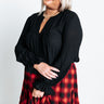 Santa Cruz Chic Shift Top In Black Curves Image - 1